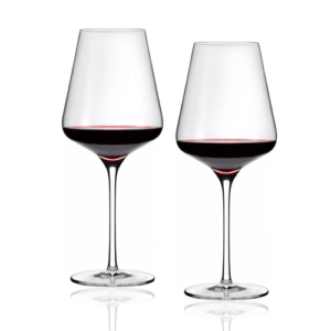 Crystal Wine Glasses Set 6, Red White Wine Large Glasses - 100% Lead-Free Glass - Pinot Noir - Burgundy - Bordeaux - 20.5-ounce