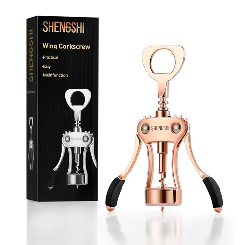 Rose Gold Wine Opener